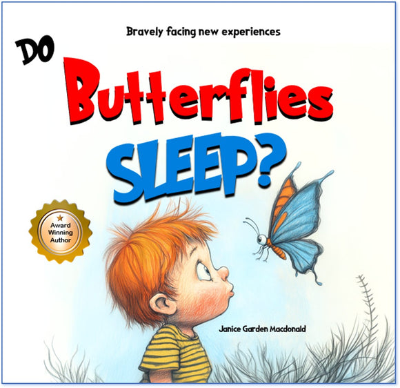 Do Butterflies Sleep? New book release summer of 2023
